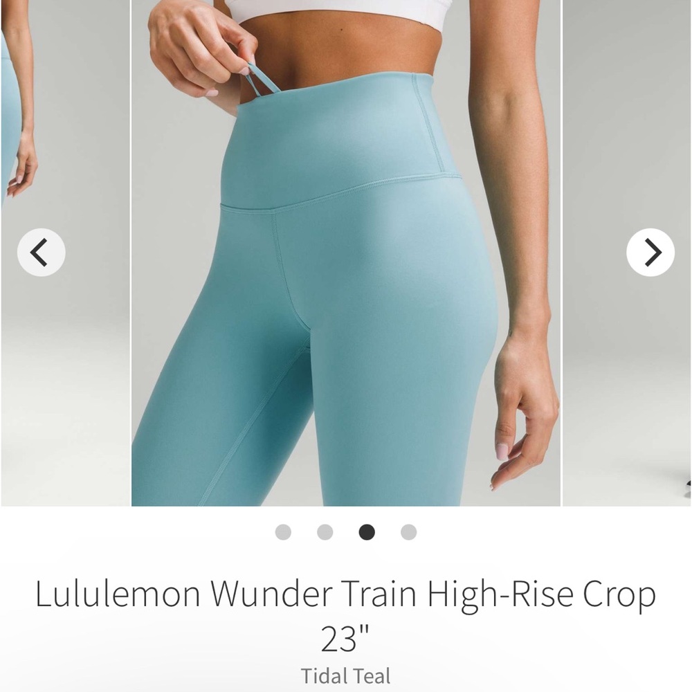 Lululemon Wunder Train HR Crop 8 - Picture 8 of 8